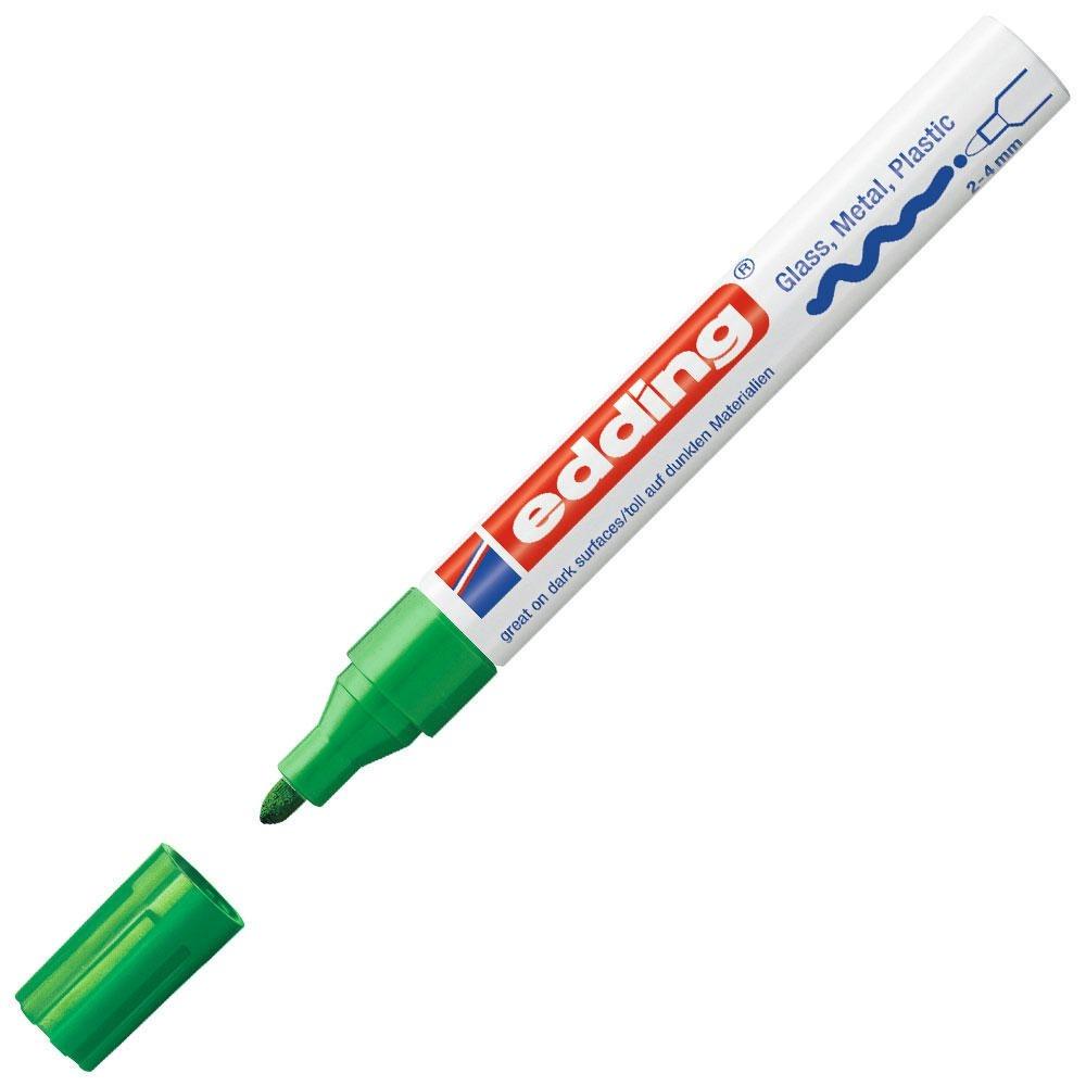 EDDING - MARCADOR T.OPACA PERM. 750 CONICO VERDE (Ref.750-04)