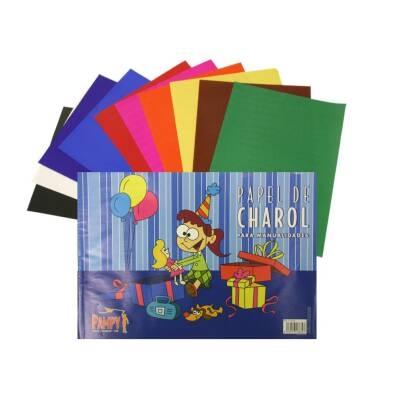 BISMARK - BLOCK DE PAPEL CHAROL PARA MANUALIDADES 10 HOJAS 33 X 23 CM -24U- (Ref.313634)