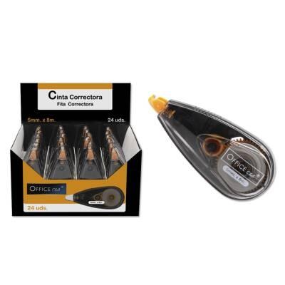 OFFICE CLUB - CINTA CORRECTORA ESCRIBIBLE 5MMX8M EXPOSITOR -24U- (Ref.325760)