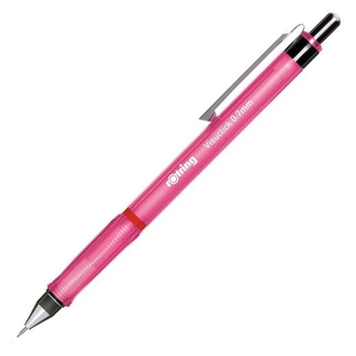 ROTRING - VISUCLICK PORTAMINAS 0,7MM ROSA-12U- (Ref.2089094)
