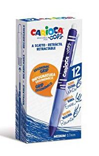 CARIOCA - BOLIGRAFO OOPS RETRACTIL BORRABLE ROJO (Ref.4304303)