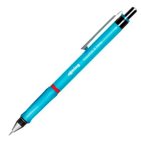 ROTRING - VISUCLICK PORTAMINAS 0,7MM AZUL -12U- (Ref.2088548)
