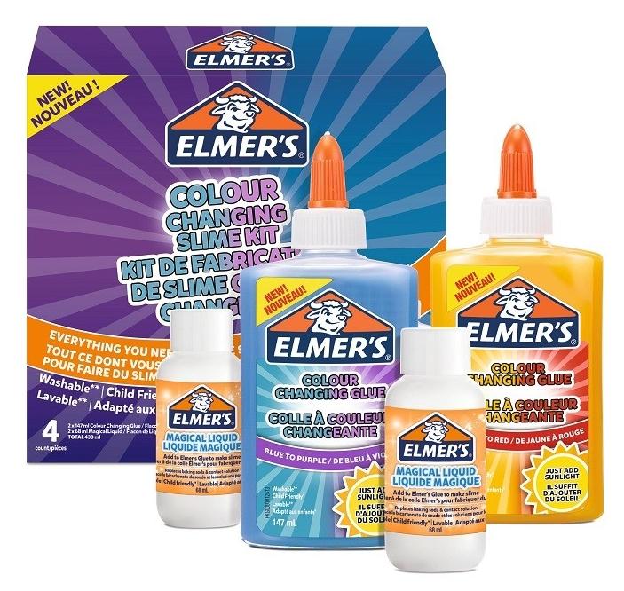 ELMER´S - KIT SLIME CAMBIO DE COLOR CON EL SOL (Ref.2109487)