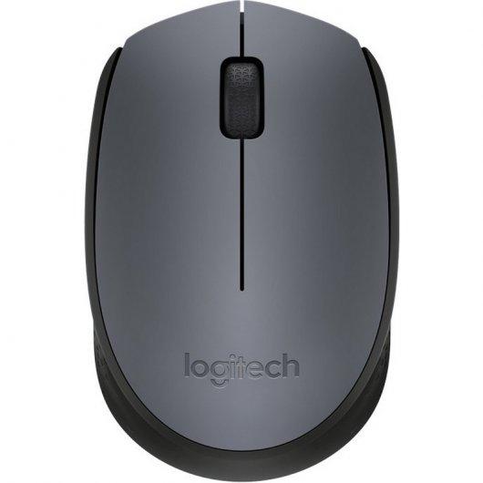LOGITECH - RATÓN ÓPTICO INALÁMBRICO MODELO B170, 1000DPI, 2.4 GHZ CON NANO RECEPTOR, AMBIDIESTRO (Ref.910-004798)