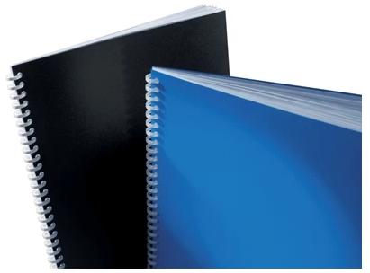 GBC - TAPA ENCUADERNACIÓN POLYCLEARVIEW 500 MICRAS A4 POLIPROPILENO NEGRO MATE PAQUETE DE 100 (Ref.ESP425504)