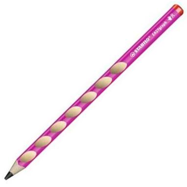 STABILO - LAPIZ EASYGRAPH DIESTROS 322 HB ROSA -12U- (Ref.322/01-HB)