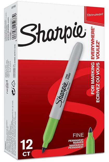 SHARPIE - ROTULADOR PERMANENTE FINE VERDE LIME (Ref.2025037)