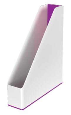 LEITZ - REVISTERO PLASTICO WOW DUAL VIOLETA/BLANCO (Ref.53621062)