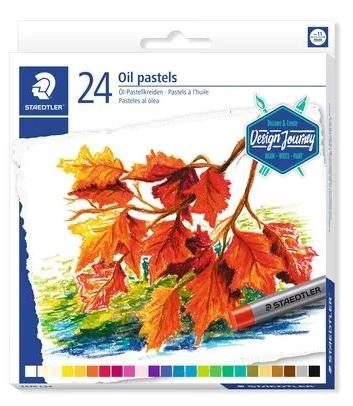 STAEDTLER - CERAS BLANDAS 70MM SURTIDOS PASTEL ESTUCHE -24U- (Ref.2420 C24)