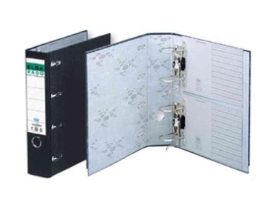 ELBA - ARCHIVADOR palanca CARTON FORRADO RADO CLASICO JASPEADO A4 75mm DOBLE MECANISMO (1040900) (Ref.100551836)
