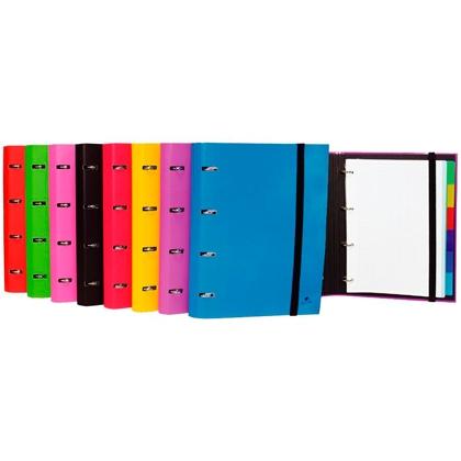 MARIOLA - CARPEBLOC 4 an.25mm con REC. 100 hj. CUADRIC.4x4 90g SURTIDOS (Ref.1304SU)