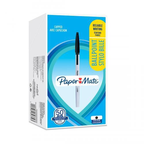 PAPER MATE - 045 BOLÍGRAFO 1.0MM NEGRO -50U- (Ref.2084379)