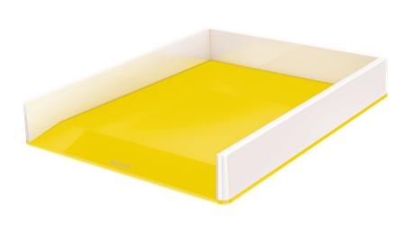 LEITZ - BANDEJA SOBREMESA WOW DUAL AMARILLO/BLANCO (Ref.53611016)