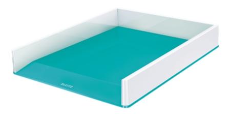 LEITZ - BANDEJA SOBREMESA WOW DUAL TURQUESA/BLANCO (Ref.53611051)