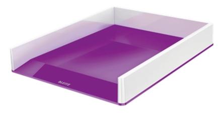 LEITZ - BANDEJA SOBREMESA WOW DUAL VIOLETA/BLANCO (Ref.53611062)