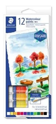 STAEDTLER - ACUARELAS 8880 DESIGN JOURNEY (tubo) ESTUCHE de 12 (Ref.8880 C12)
