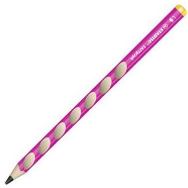 STABILO - LAPIZ EASYGRAPH ZURDOS 321 HB ROSA -6U- (Ref.321/01-HB-6)