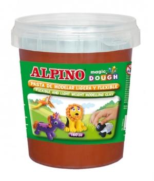 ALPINO - PASTA MODELAR MAGIC DOUGH 160 gr. MARRON (Ref.DP000149)
