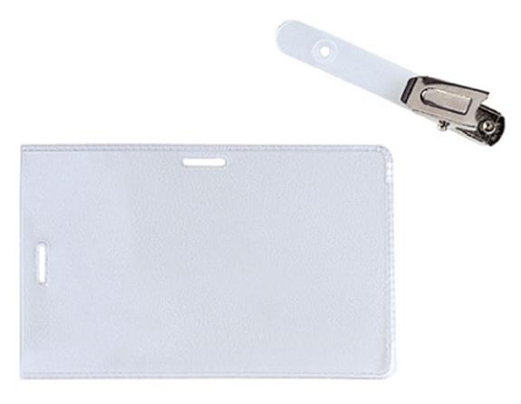 GRAFOPLÁS - FUNDA DISTINTIVO GRAFOPLAS PVC 150µ con 2 TALADROS 65x105mm PAQUETE de 50 (Ref.9079300)