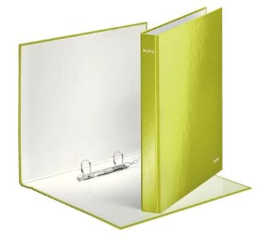LEITZ - CARPETA de ANILLAS WOW A4 180º 2 an.MIXTAS 25mm VERDE (Ref.42410154)