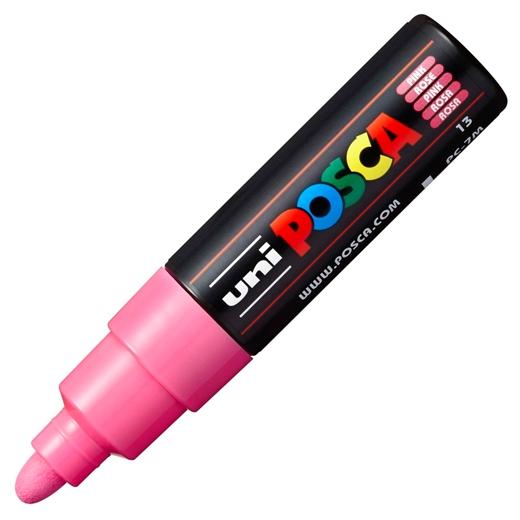 UNI-BALL - MARCADOR T.OPACA NO PERM. UNI POSCA 7,0 (PC-7M) ROSA (Ref.228346000)