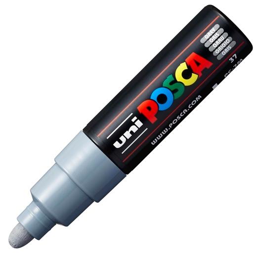 UNI-BALL - MARCADOR T.OPACA NO PERM. UNI POSCA 7,0 (PC-7M) GRIS (Ref.228387000)