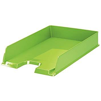 ESSELTE - BANDEJAS PORTADOCUMENTOS EUROPOST OPACAS FORMATO VERTICAL VERDE VIVIDA -10U- (Ref.623927)