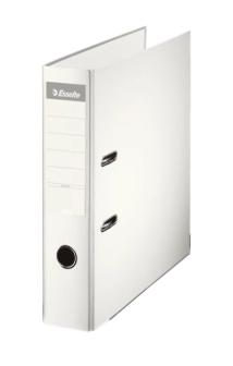 ESSELTE - ARCHIVADOR palanca PLASTICO FORRADO con RADO A4 75mm BLANCO (Ref.42329)