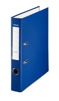 ESSELTE - ARCHIVADOR palanca PLASTICO FORRADO con RADO A4 50mm AZUL (Ref.624153)
