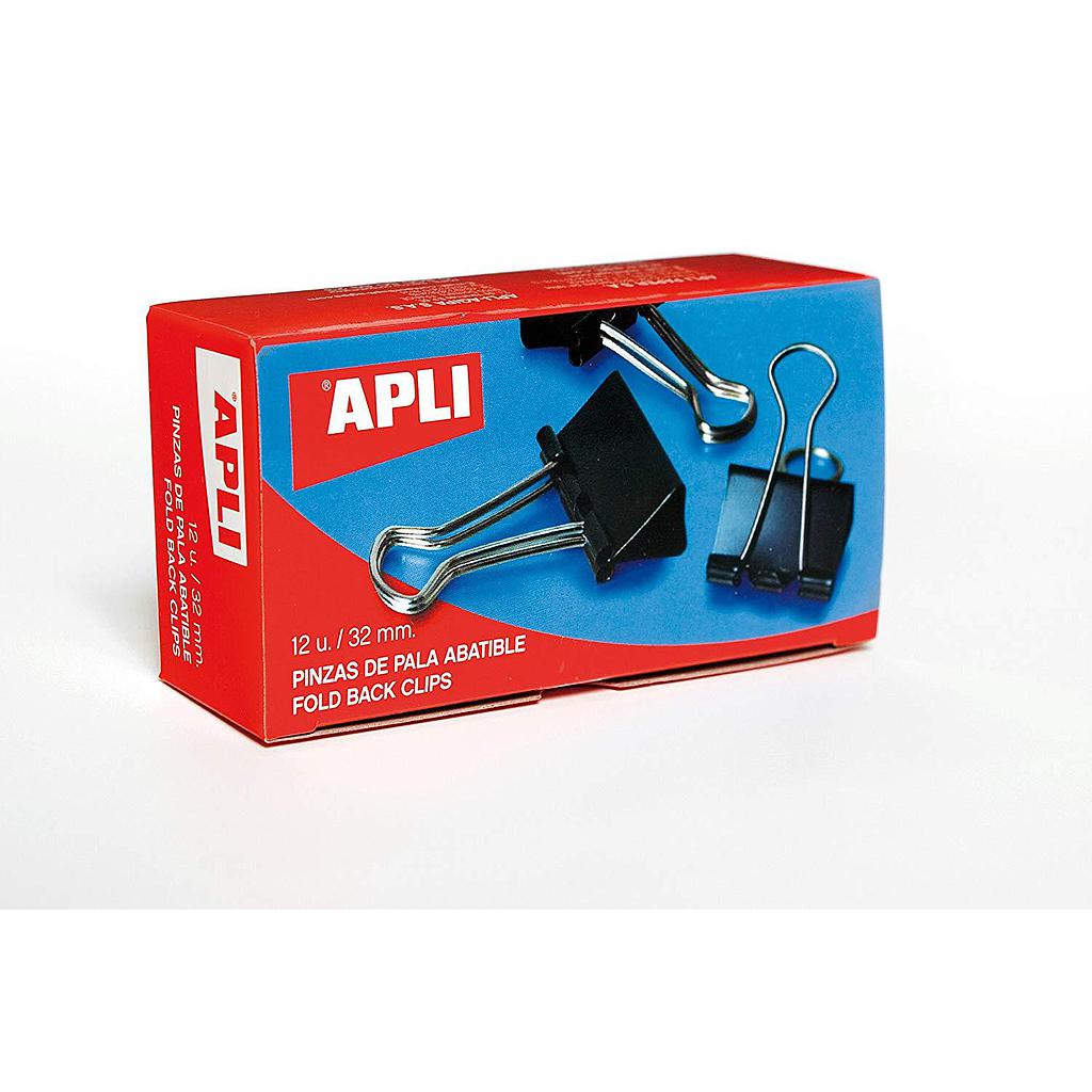 APLI - PINZA PALA ABATIBLE 32 mm. CAJA de 12 (Ref.11950)