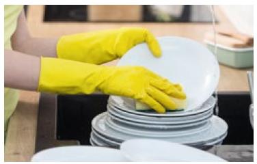 DAHI - GUANTES SATINADOS TALLA MEDIANA (Ref.GU0011)