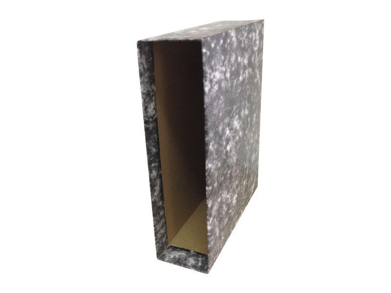 UNISYSTEM - CAJA para ARCHIVADOR NOVOCLAS A4 86mm NEGRO (Ref.093760)