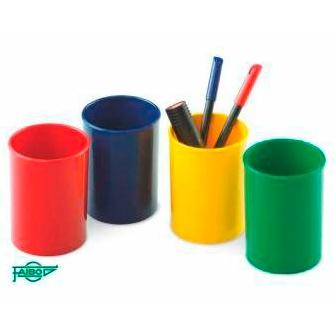 FAIBO - CUBILETE PORTALÁPICES PLÁSTICO OPACO AZUL (Ref.206-07)