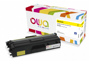 ARMOR - OWA - Toner REMANUFACTURADO AMARILLO para BROTHER HL-L9310, MFC-L-9570 TN910Y (Ref.K18072OW)