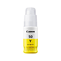 CANON - Tinta gi-50y para pixma g5050/g6050/g7050/gm2050/ gm4052 amarillo 7700 paginas (Ref. 3405C001)