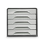 CEP - Fichero cajones de sobremesa smoove 5 cajones color gris 288x360x270 mm (Ref. 1071116361)
