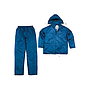 DELTAPLUS - Conjunto de lluvia 400 poliester/pvc azul marino talla xxl (Ref. EN400MAXX)