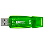 EMTEC - Memoria usb flash c410 64 gb 2.0 verde (Ref. E141125) (Canon L.P.I. 0,24€ Incluido)
