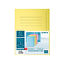EXACOMPTA - Subcarpeta cartulina con 3 solapas din A4 impresa amarillo canario 210 gr (Ref. 235005E)