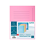 EXACOMPTA - Subcarpeta cartulina con 3 solapas din A4 impresa rosa 210 gr (Ref. 235003E)