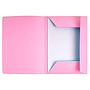 EXACOMPTA - Subcarpeta cartulina con 3 solapas din A4 impresa rosa 210 gr (Ref. 235003E)