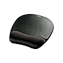 FELLOWES - Alfombrilla para raton con reposamuñecas de espuma memory foam negro 230x196x20 mm (Ref. 9176501)