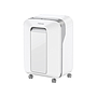 FELLOWES - Destructora de documentos lx201 capacidad de 12 h seguridad p5 clips grapas y tarjetas 23l blanca (Ref. 5050101)