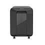 FELLOWES - Destructora de documentos lx201 capacidad de 12h seguridad p5 grapas clips y tarjetas 23 litros negra (Ref. 5050001)