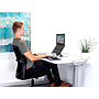 FELLOWES - Soporte hylyft para portatil plegable aluminio ajustable 6 alturas (Ref. 5010501)