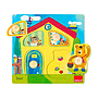 GOULA - Juego didactico puzzle casa familia osos (Ref. 53461)