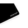 ANTARTIK - Cuaderno espiral liderpapel A4 tapa dura 80h 100gr cuadro 4mm con margen color negro (Ref. KB13)