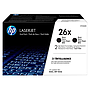 HP - Toner laserjet pro 26x m402 mfp m426 negro pack de 2 unidades 9000 paginas (Ref. CF226XD)