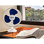 JOCCA - Ventilador de sobremesa 3 velocidades 40 w sistema oscilacion y cabezal basculante diametro 300 mm (Ref. 1468)