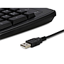 KENSINGTON - Teclado usb lavable pro fit con cable negro (Ref. K64407ES)
